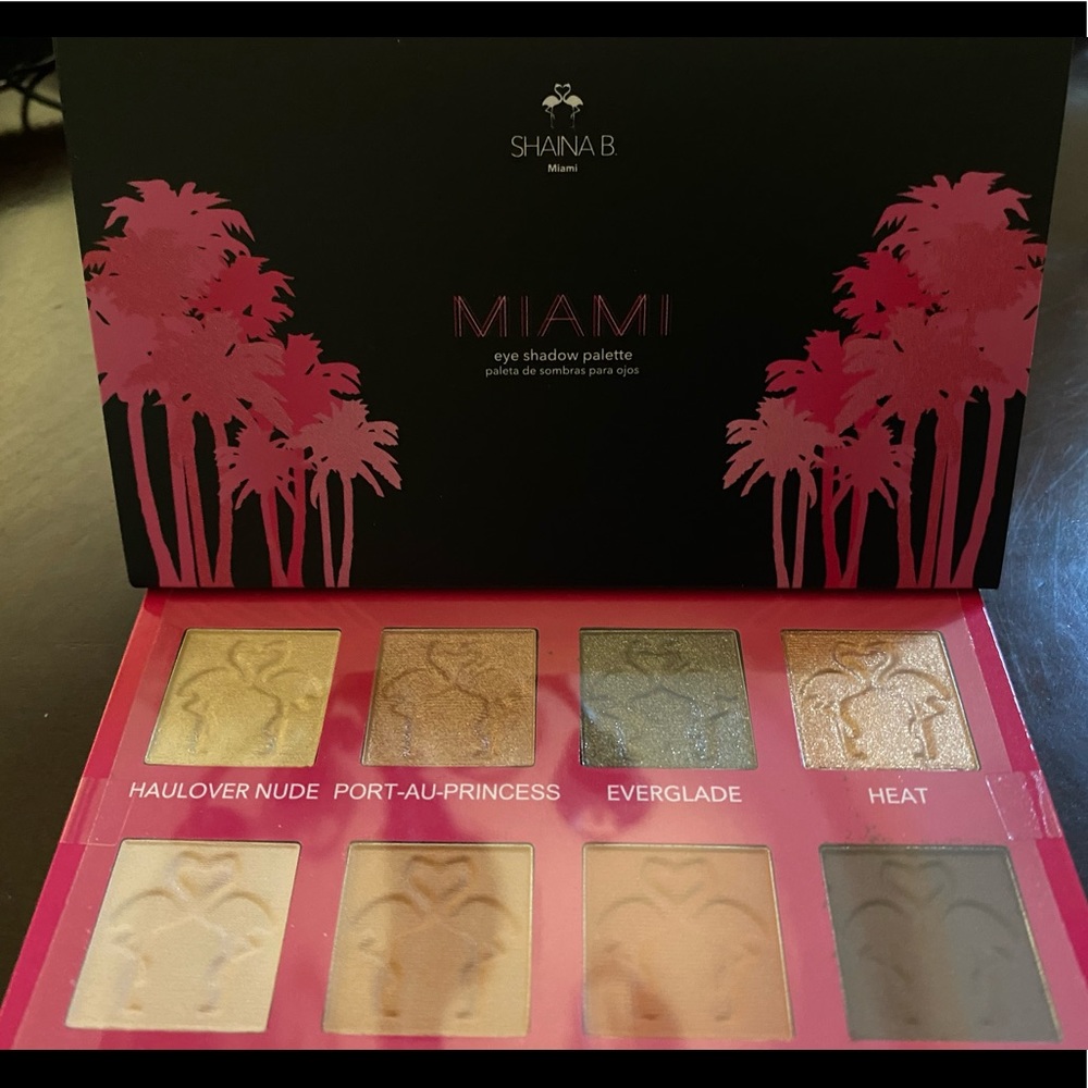 NEW Shaina B Miami mini eye shadow palette